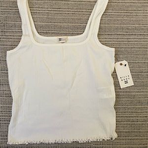 Billabong white tank top